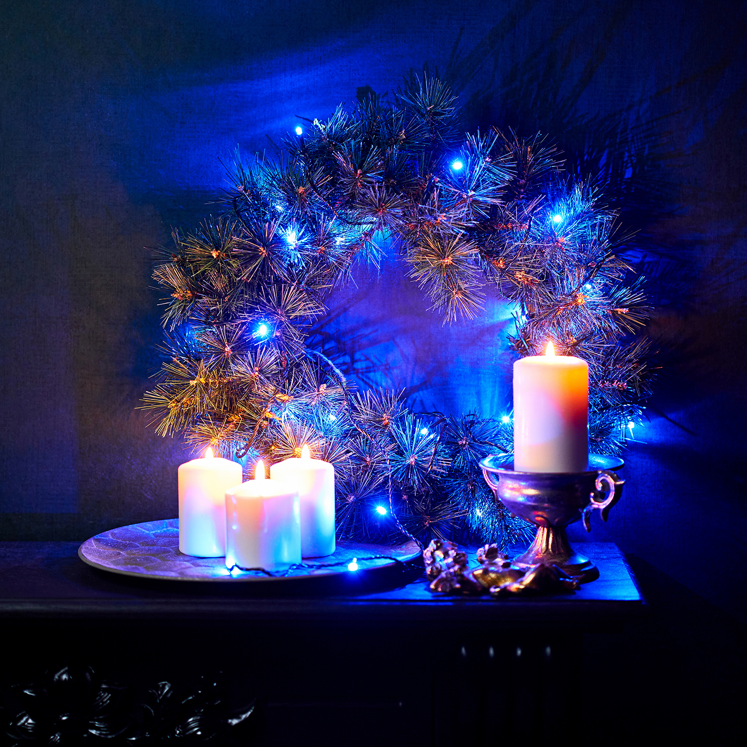 Светодиодная гирлянда NEON-NIGHT Твинкл-лайт 4 м 8 режимов синее свечение - фото 5