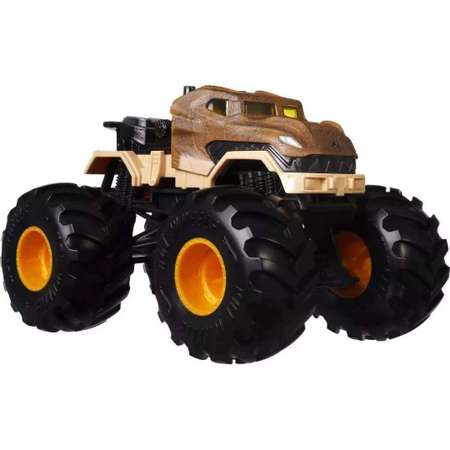 Монстр-трак Hot Wheels Monster Trucks 1:24 коричневый
