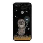 Силиконовый чехол Mcover для смартфона Huawei P Smart 2019 Honor 10 Lite Союзмультфильм Ежик в тумане и фонарик