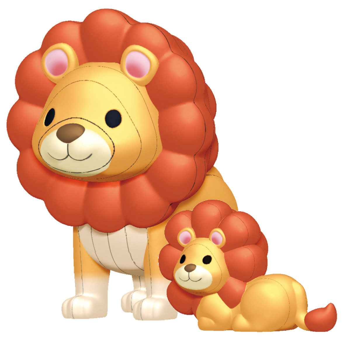 Конструктор СЛИПАРИКИ Лев 26 дет. - фото 3