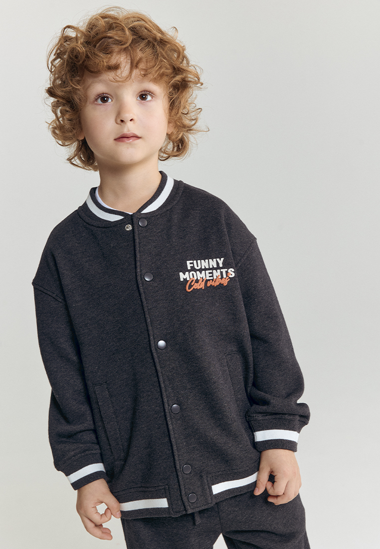 Бомбер artie W25M05J-1403M/Серый - фото 1