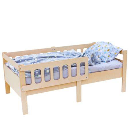 Детская кровать 160*80 Limoni-Kids Односпальная со съемным бортиком Подростковая