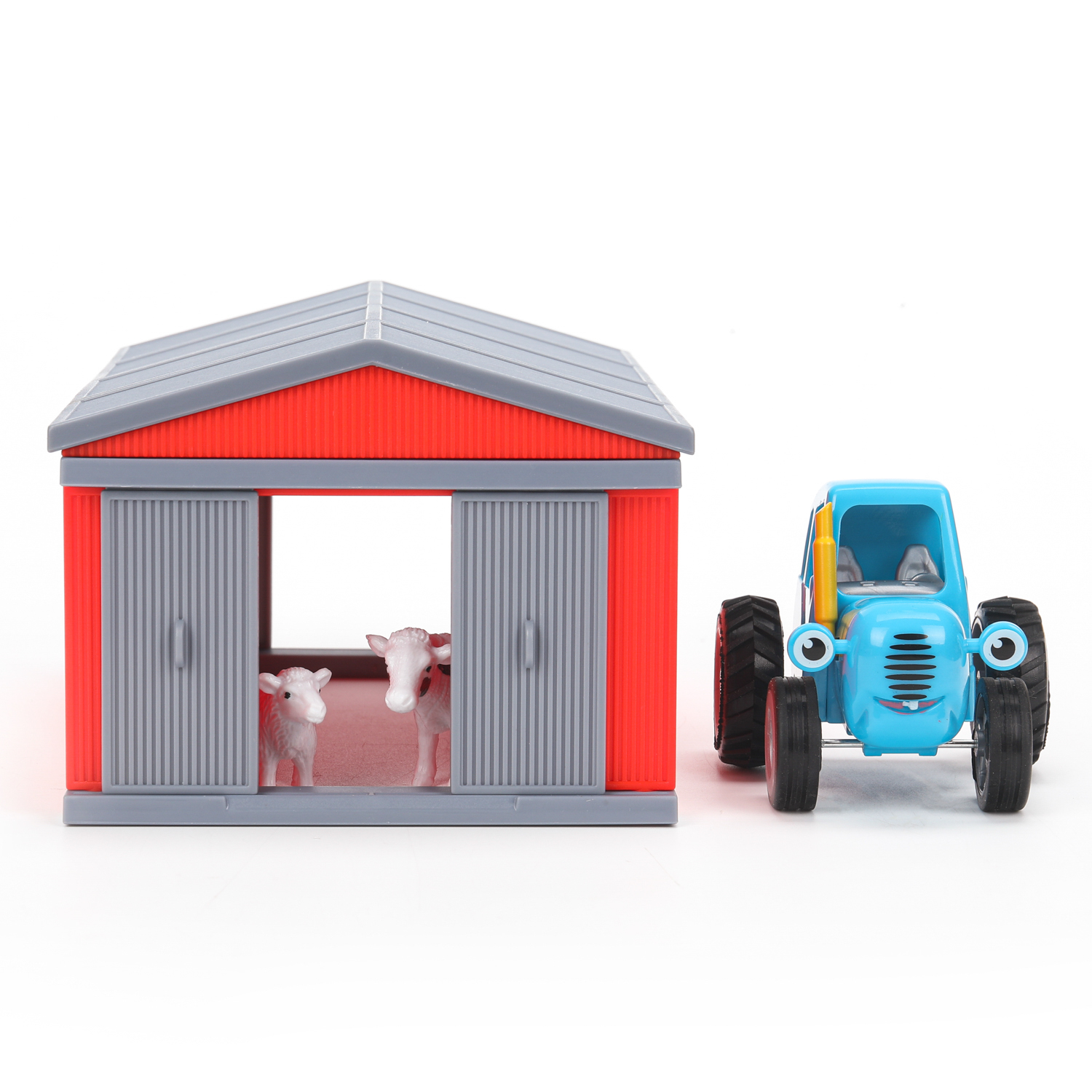 Гараж Играем вместе Синий трактор 400048 - фото 7