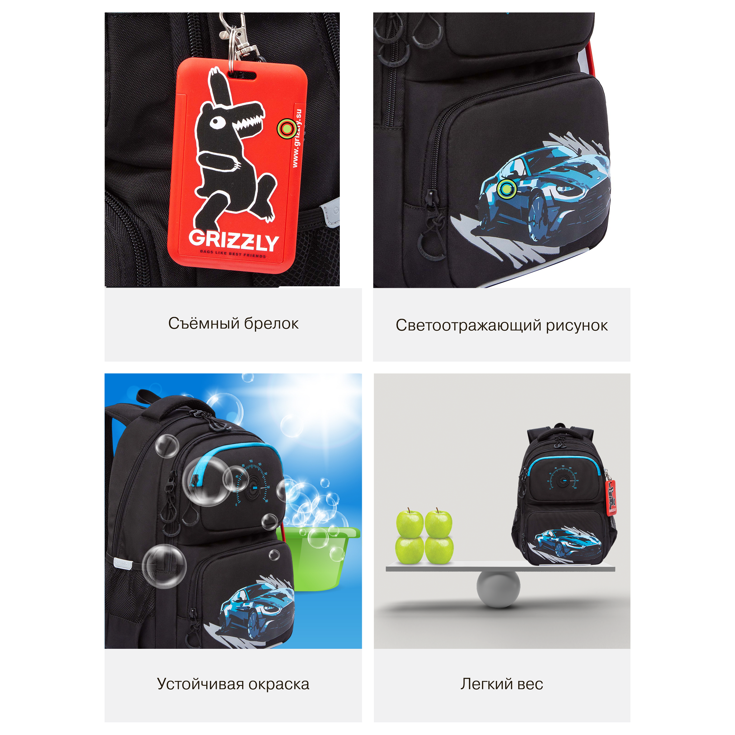 Рюкзак Grizzly - фото 11