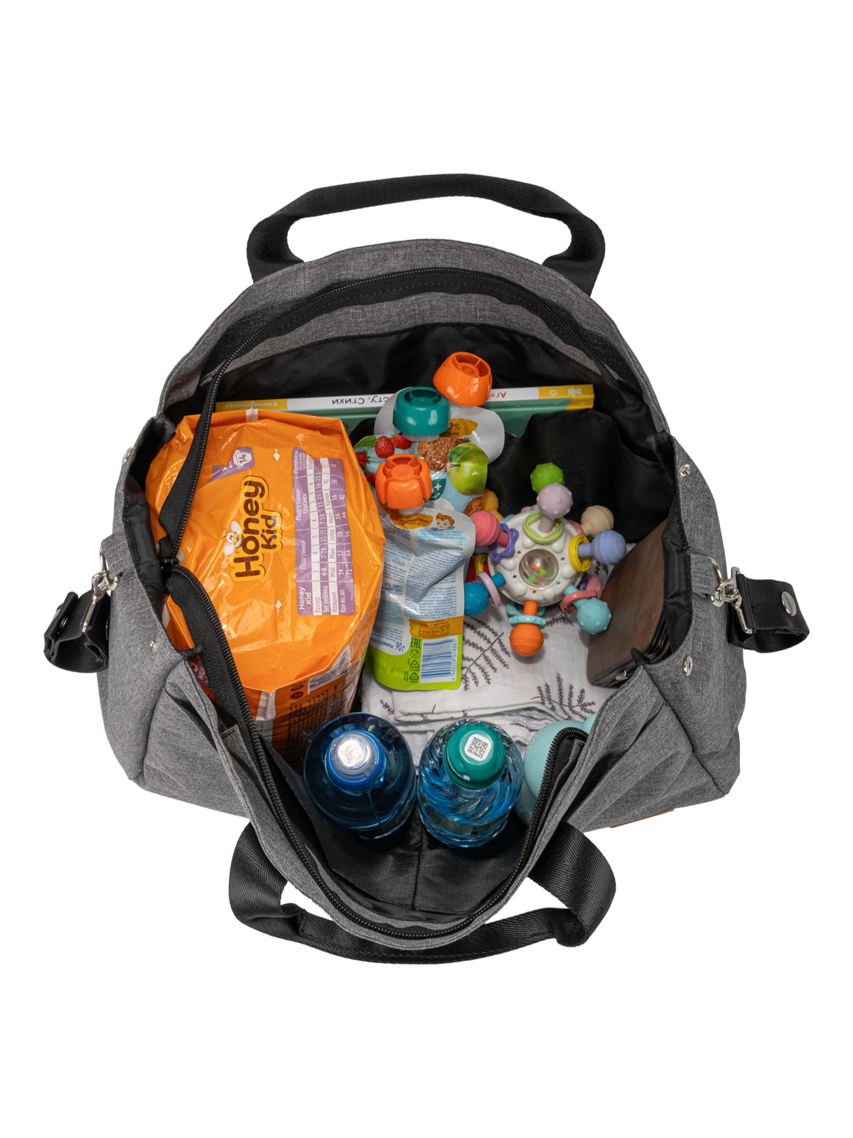 Сумка на ручку коляски StrollerAcss SA8/Черный - фото 12