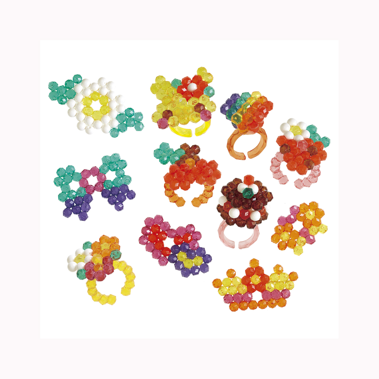 Аквамозаика Aquabeads Ослепительные кольца - фото 2