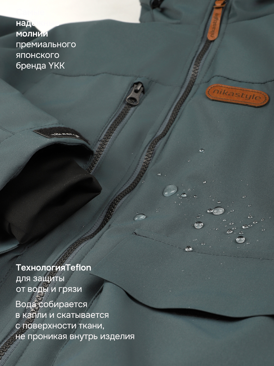Куртка NIKASTYLE 4м3326 мох - фото 5