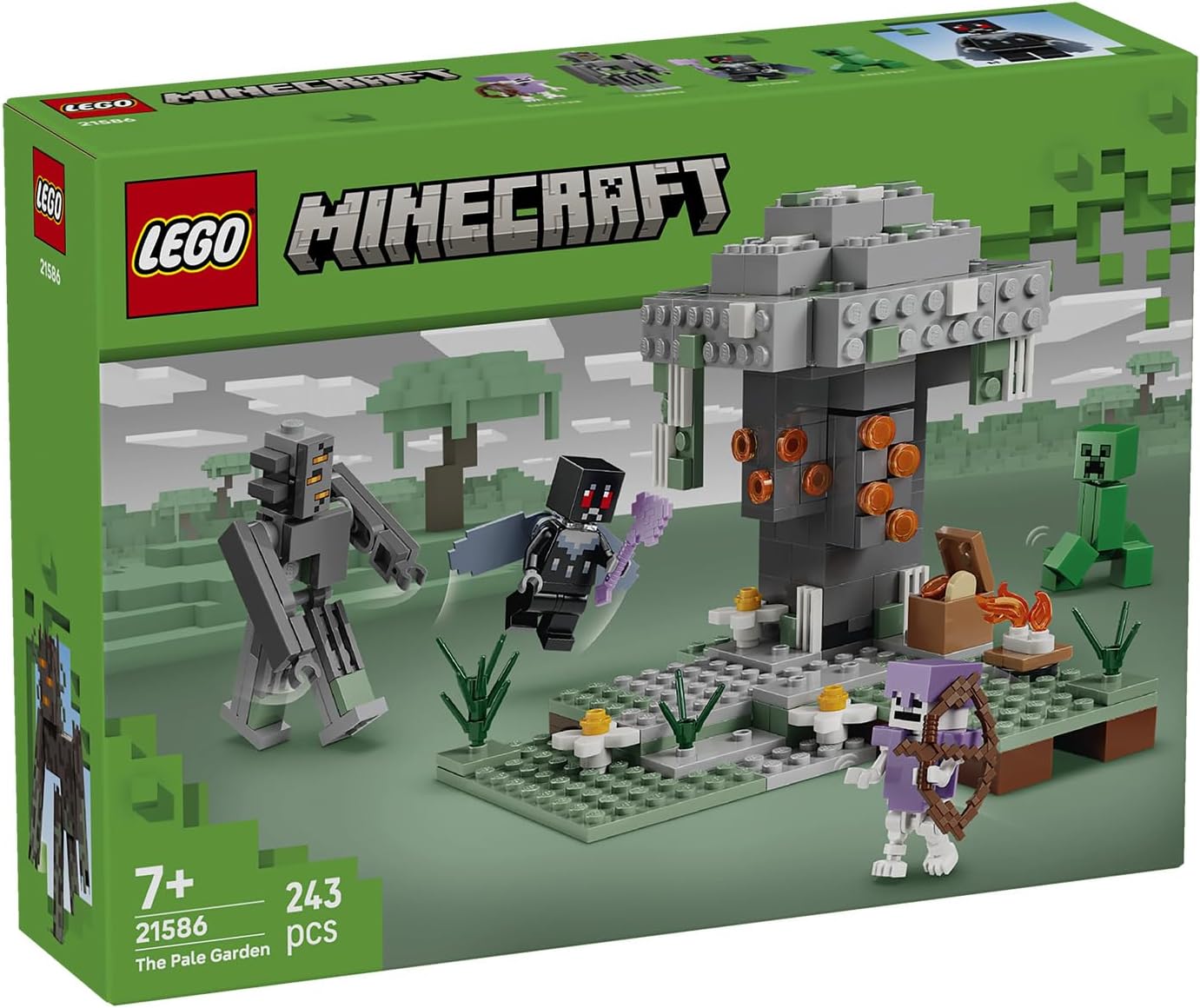 Конструктор LEGO Minecraft Бледный сад 243 дет. - фото 3