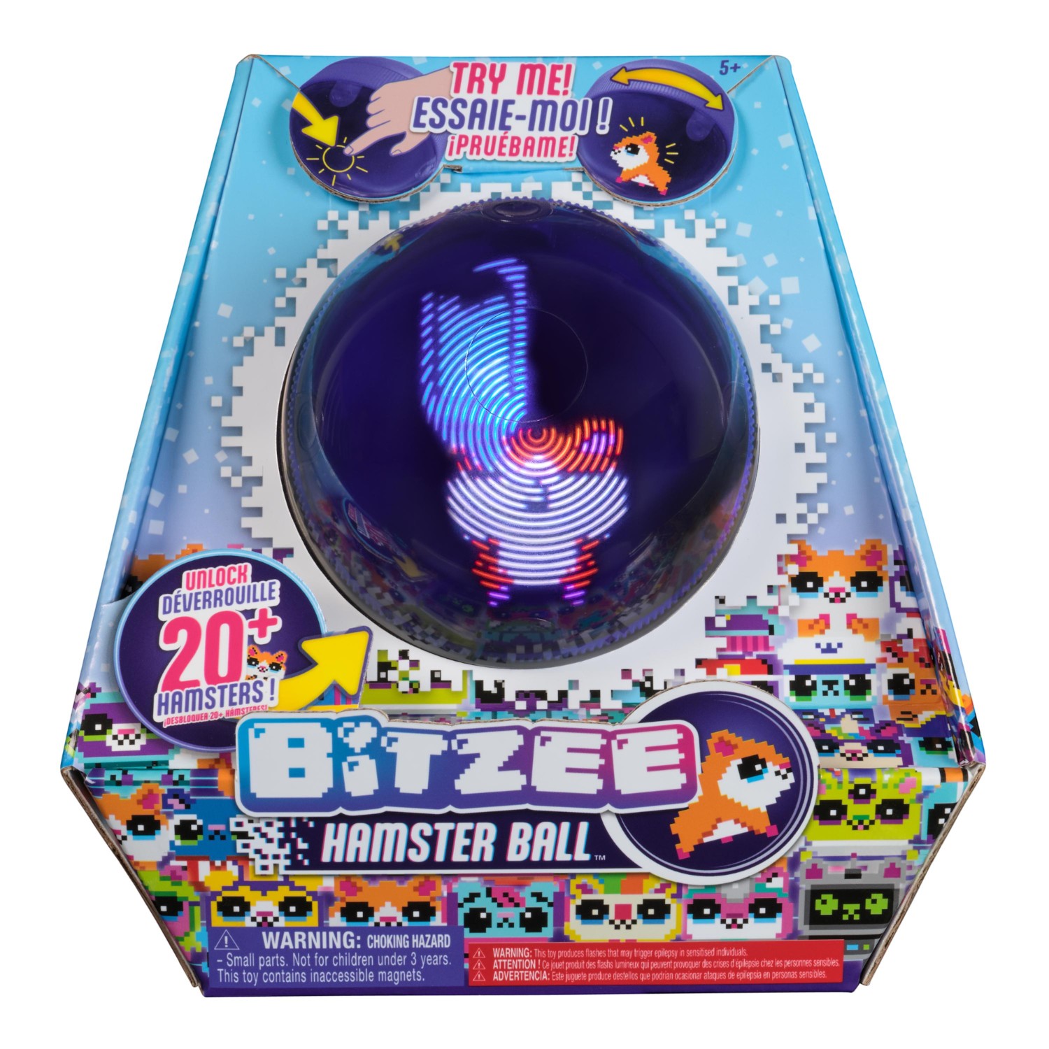 Электронная игра BITZEE Электронная игра в кейсе Хомяк - фото 25