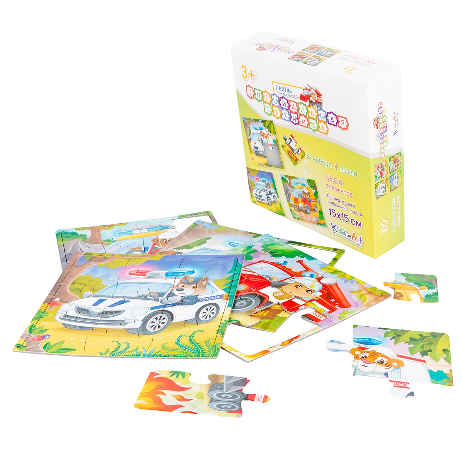 Игрушка KiddieArt пазл - фото 6