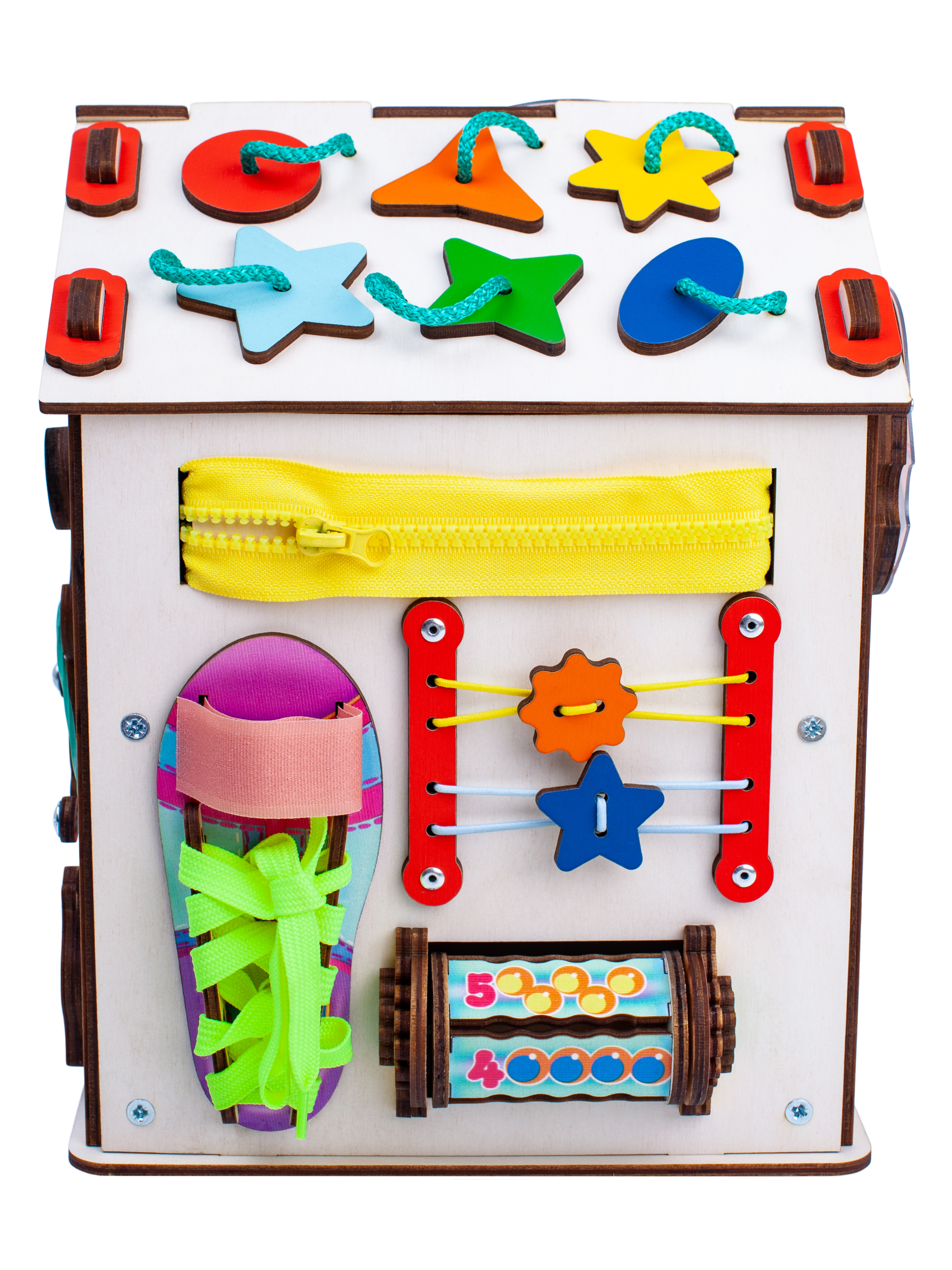 Игрушка Jolly Kids бизиборд Зверята - фото 3