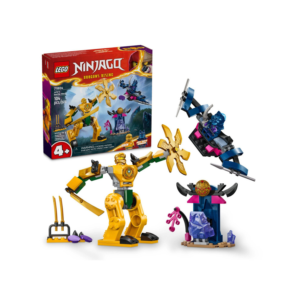 Конструктор LEGO NINJAGO Боевой робот Арина 71804 - фото 1