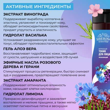 Тоник Siberina 200 мл