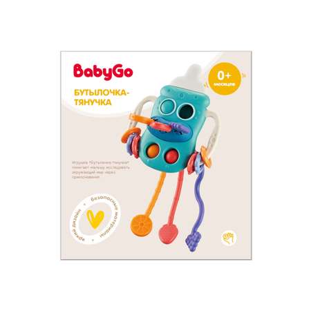 Игрушка BabyGo бизиборд Бутылочка-тянучка