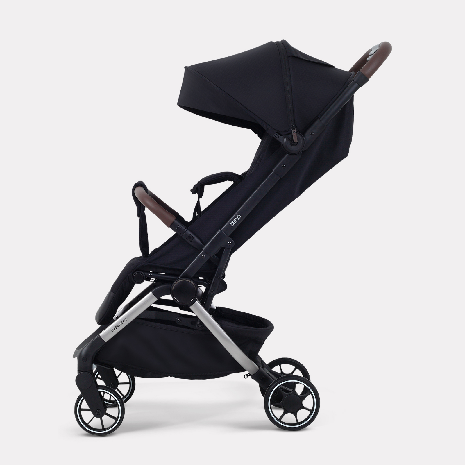 Коляска прогулочная Rant Zeno черный - фото 6