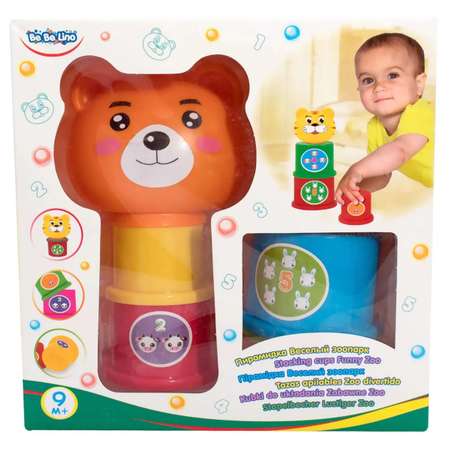 Игрушка Toys Lab пирамидка Веселый зоопарк