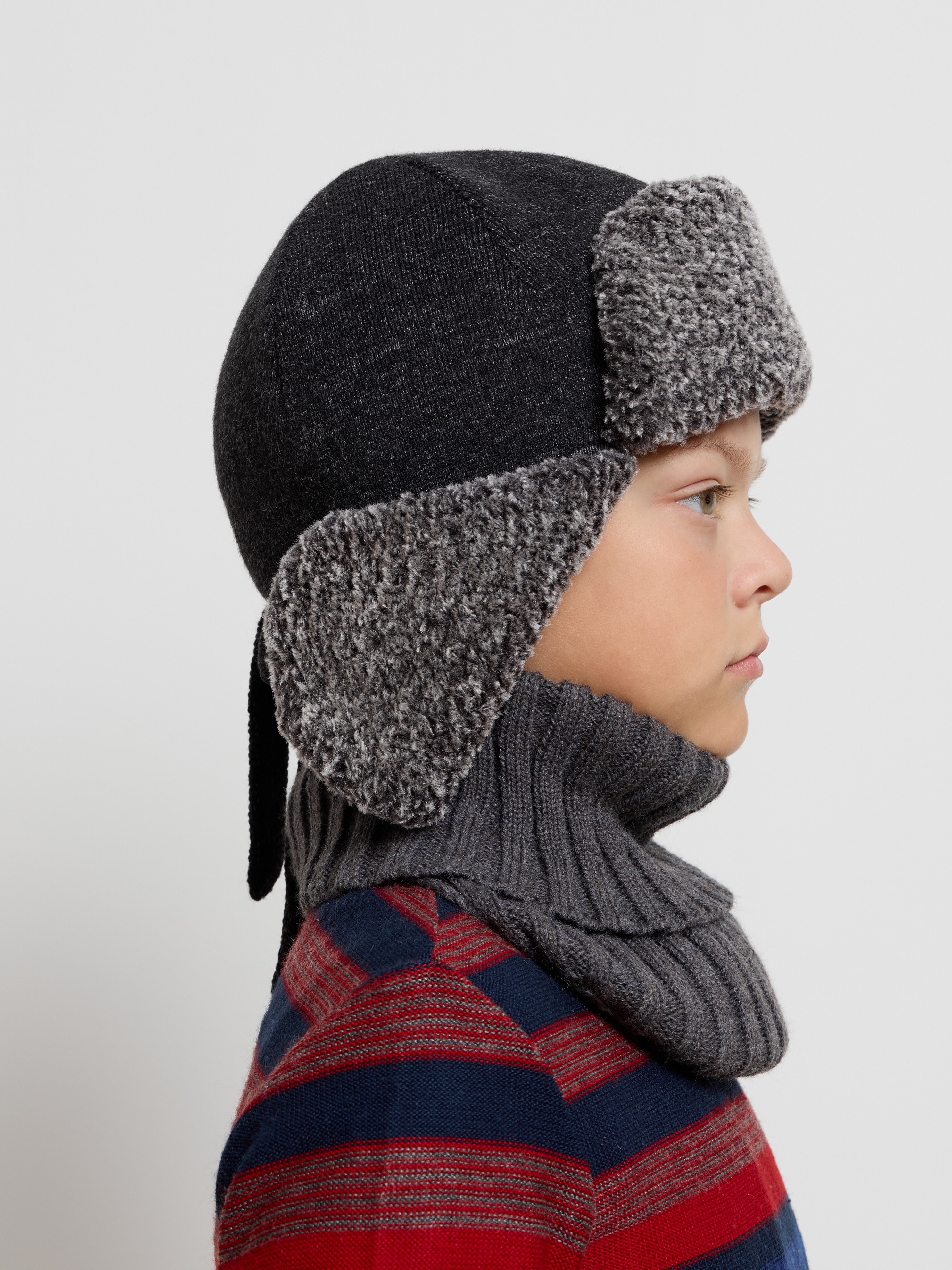 Шапка-ушанка Starkoff Kids Д500905 - фото 4