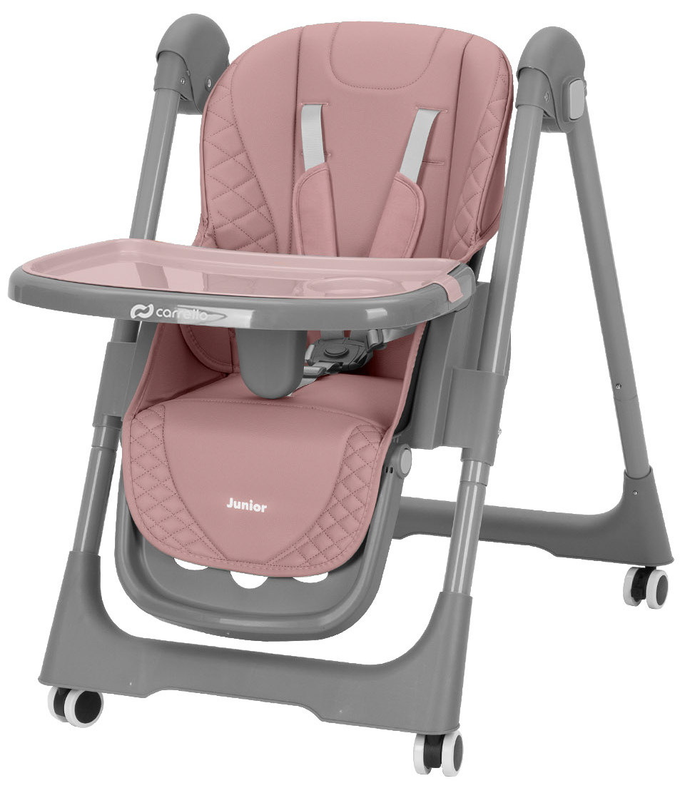 Стульчик для кормления Carrello Junior CRL-1412 розовый - фото 3