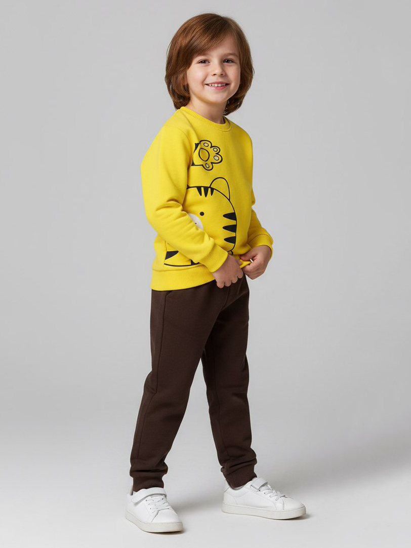 Изображение товара Спортивный костюм для девочки и мальчика VGtrikotazh 116 комфортный утепленный