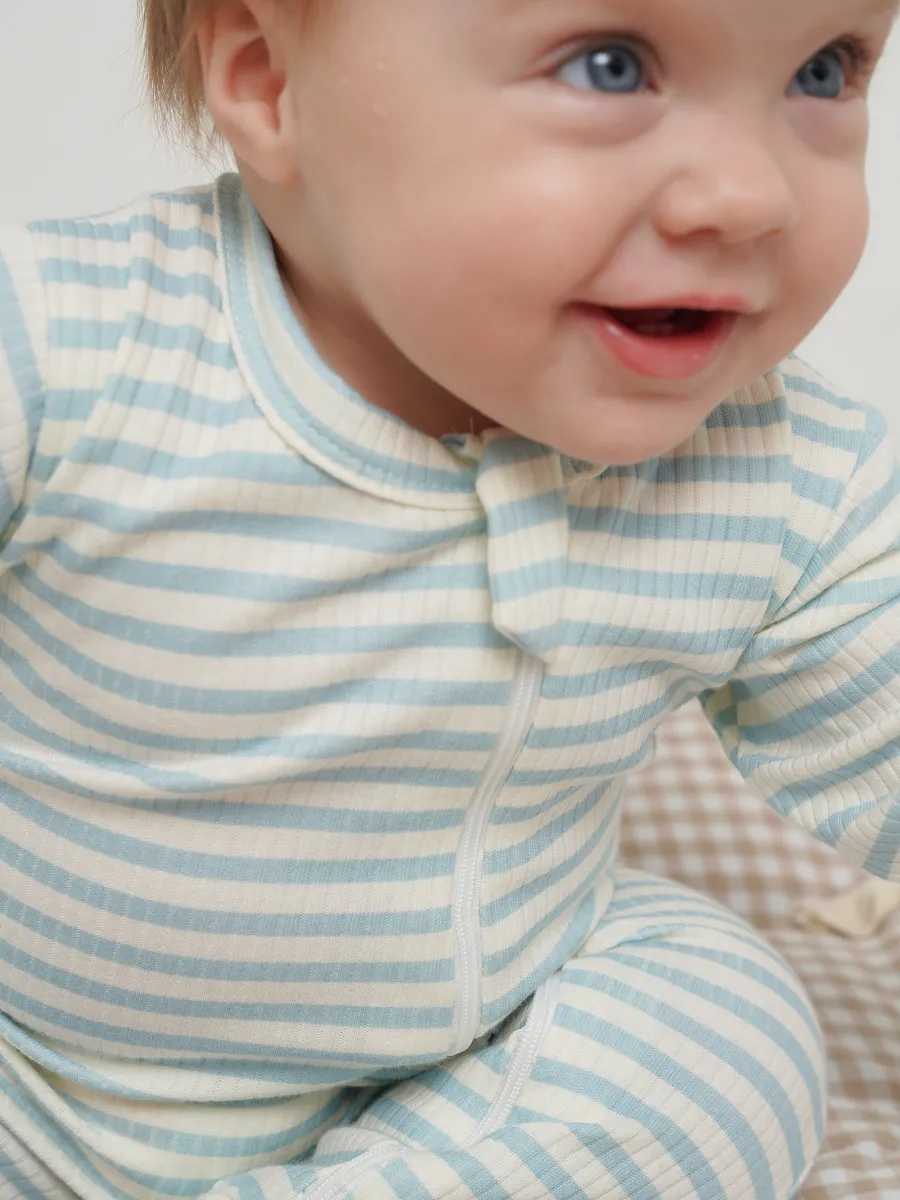 Комбинезон 3 шт Супер Пупс нбр/3пр/кмбнмол/голубыерыбки - фото 9