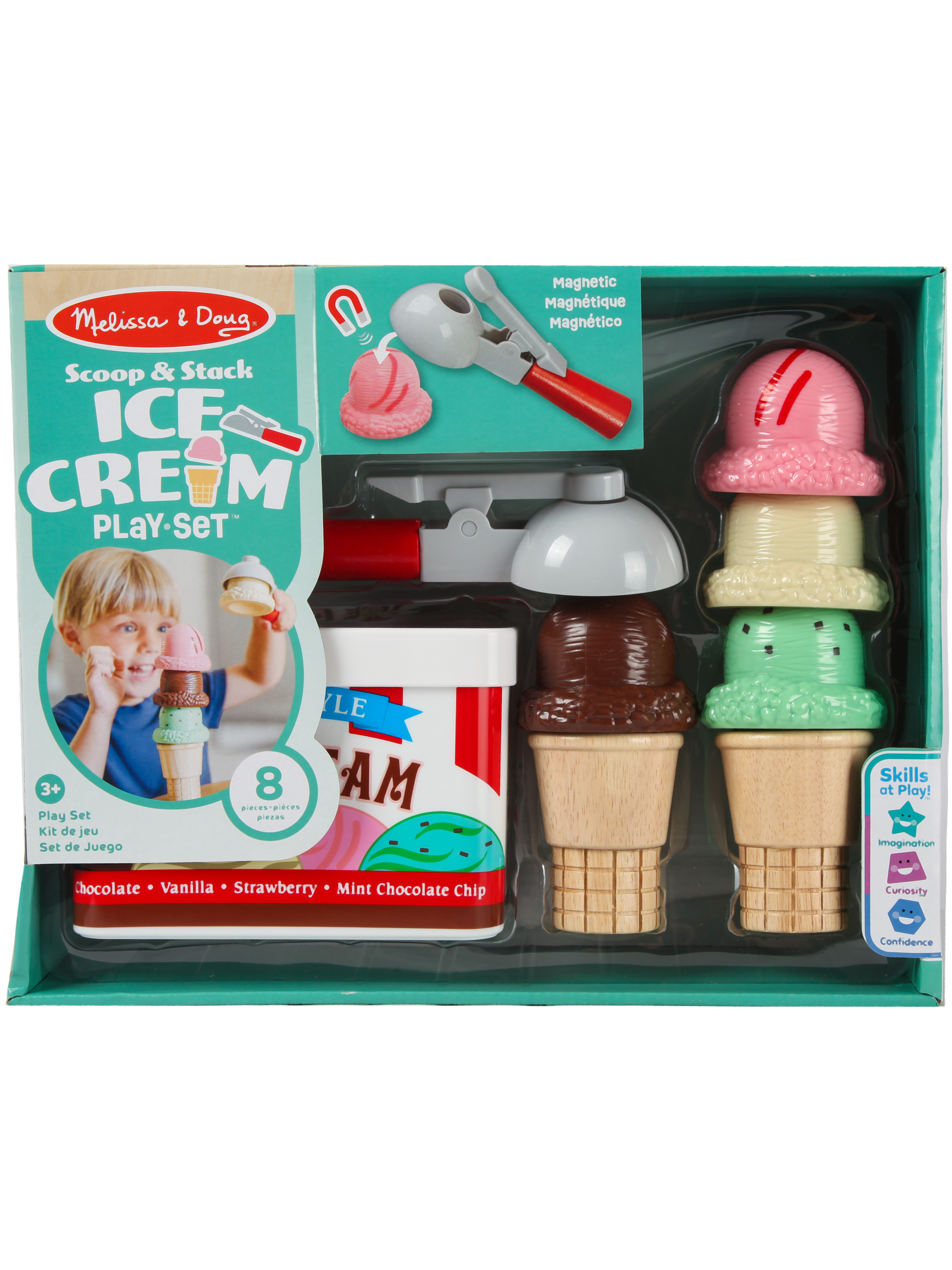 Игрушка Melissa and Doug Мороженое 8 предм. - фото 1