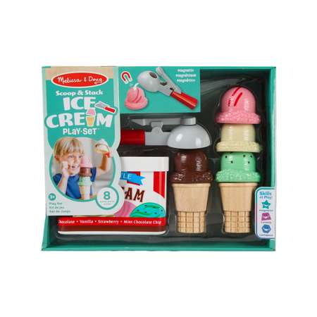Игрушка Melissa and Doug Мороженое 8 предм.