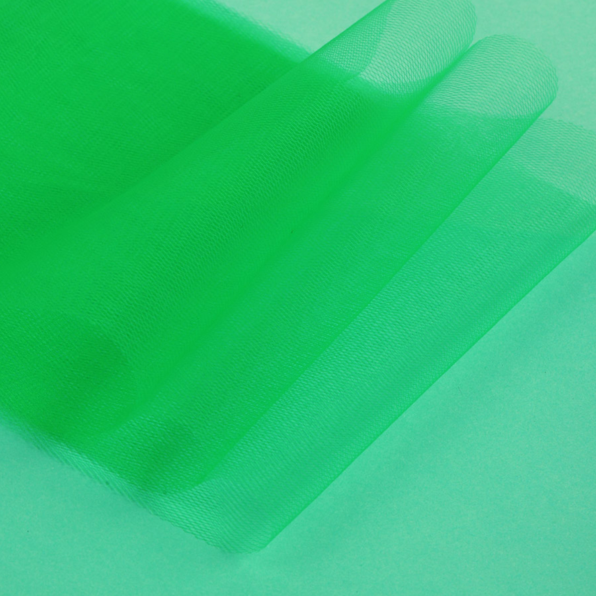 Фатин в шпульках TBY средней жесткости ширина 150 мм уп.22.86м зеленый - фото 5