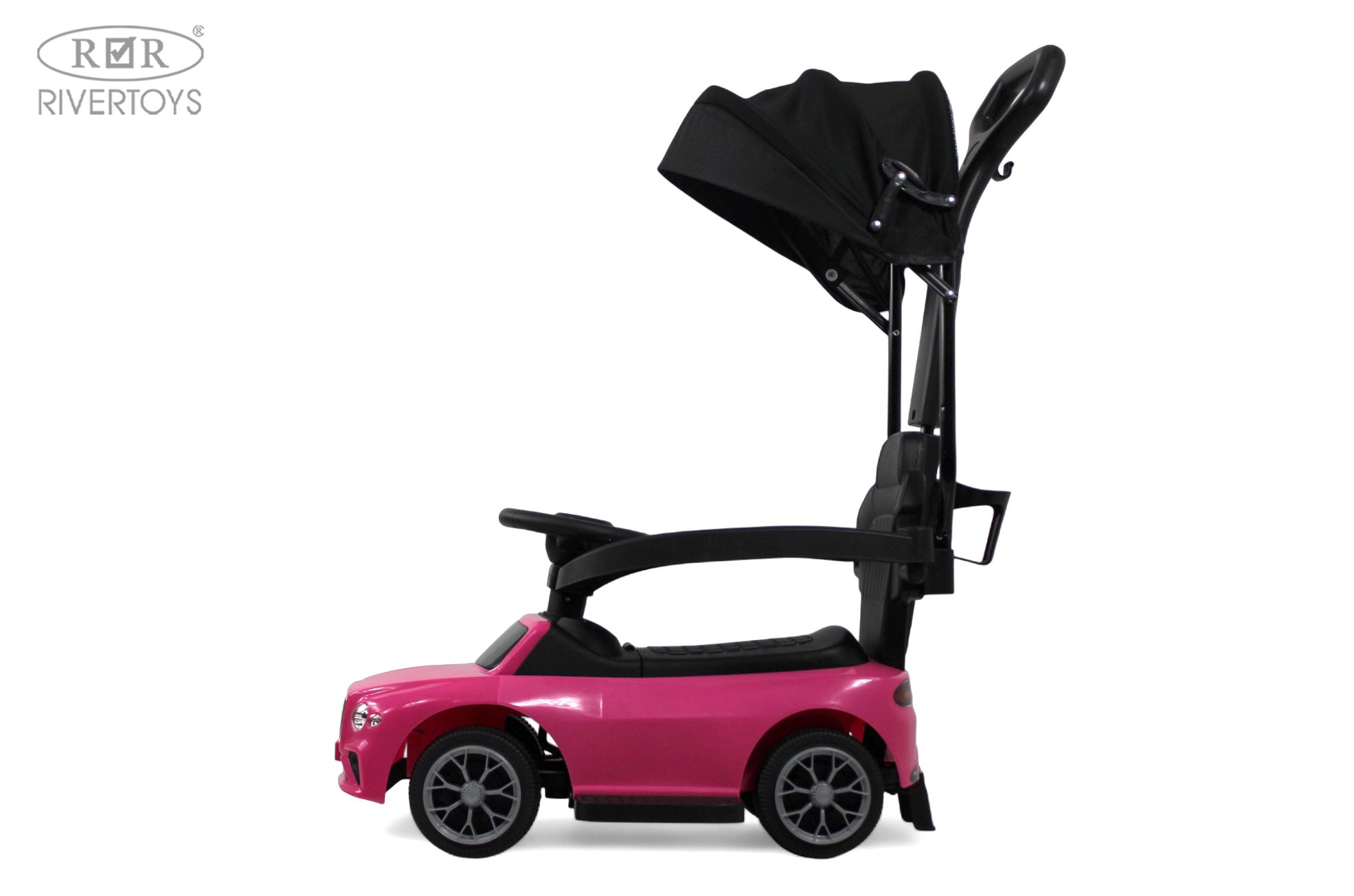 Каталка RIVERTOYS Z005ZZ-T-PINK розовый - фото 13