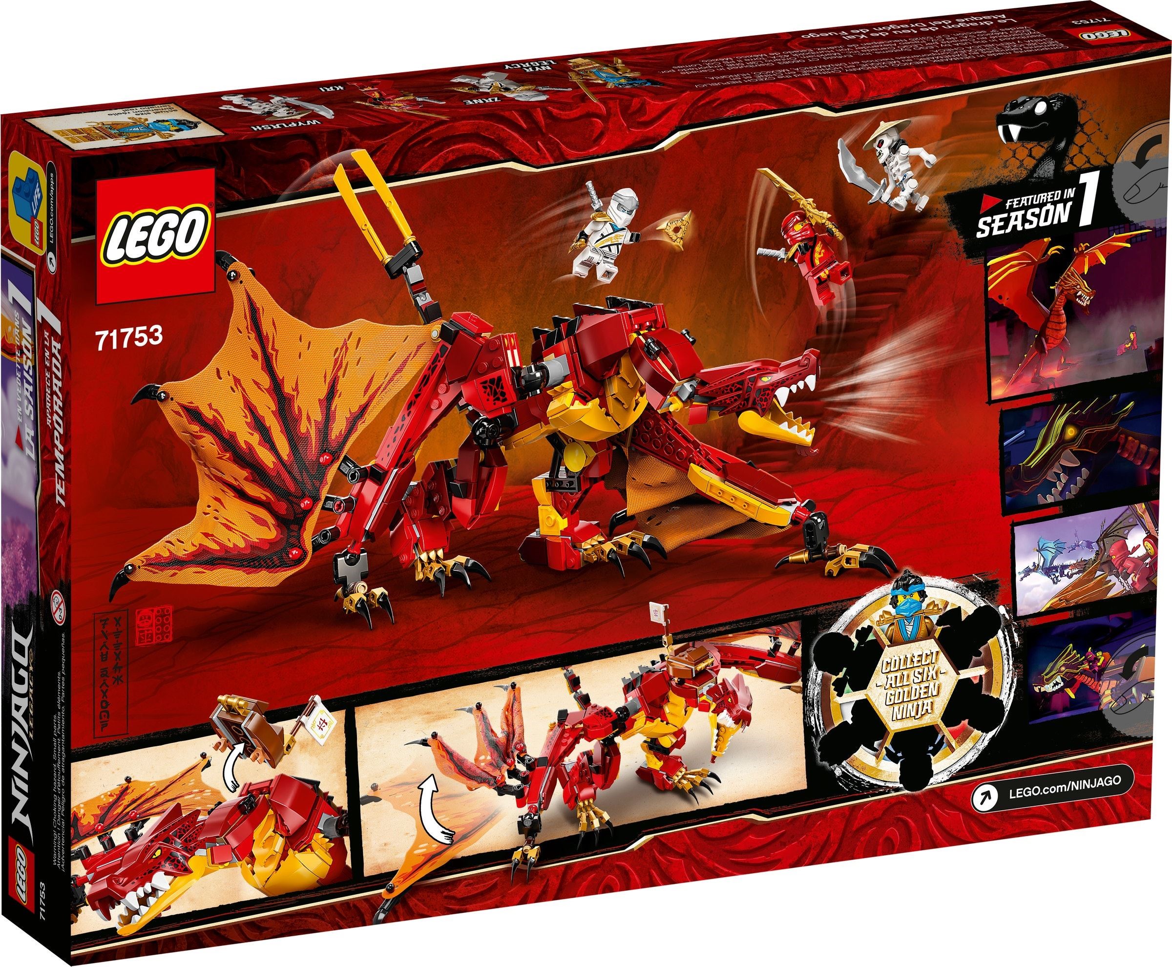 Конструктор LEGO NINJAGO 71753 563 дет. - фото 10