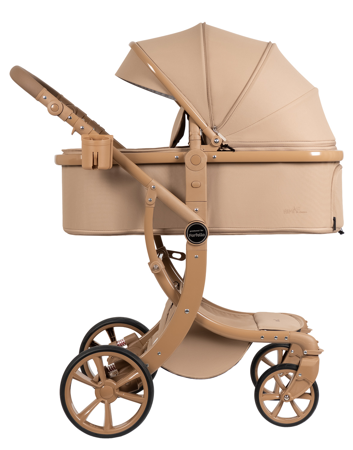 Коляска трансформер Aimile Авантюрист / Adventurer бежевый - фото 5