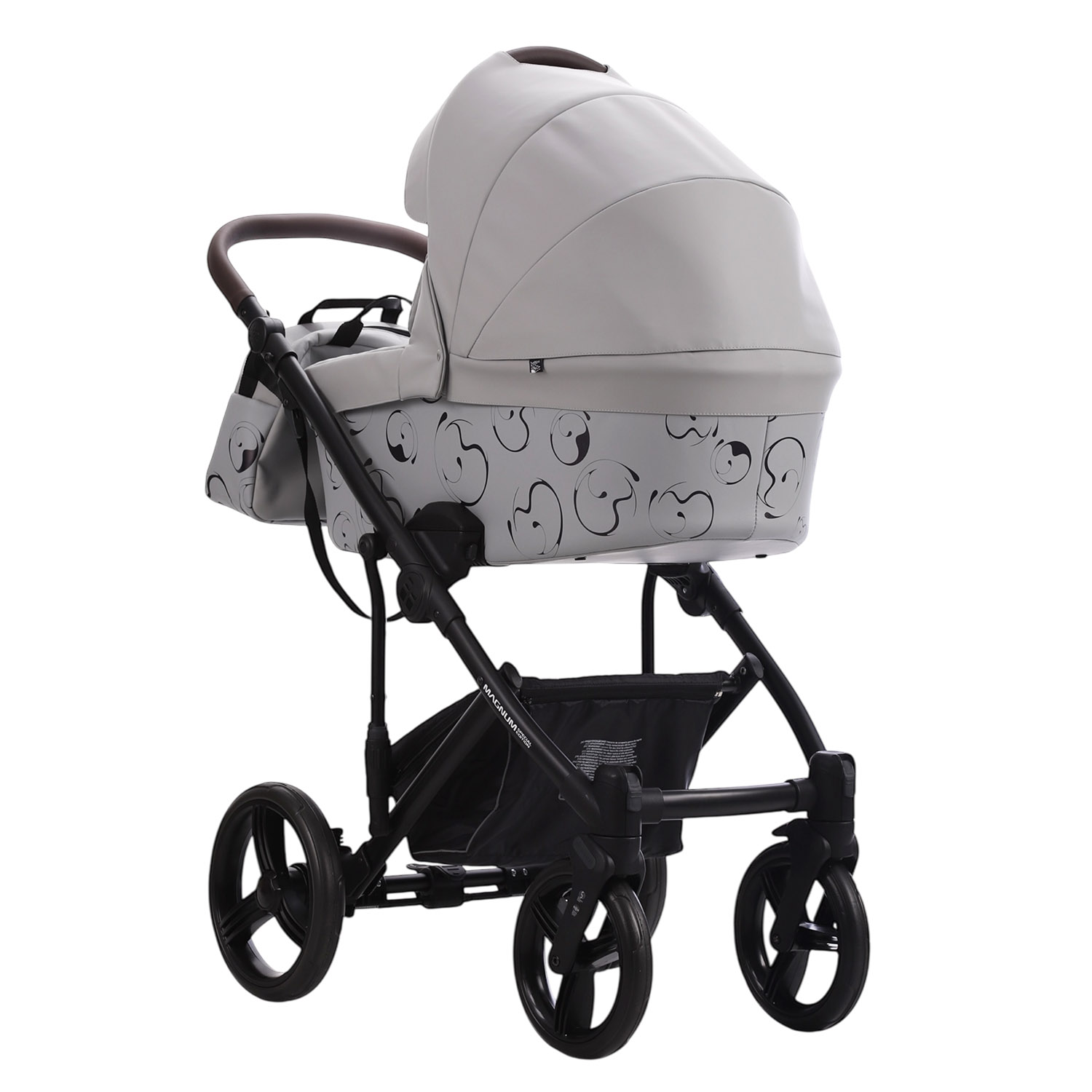 Коляска 2в1 Bebetto Magnum Light SE Pro серый - фото 3