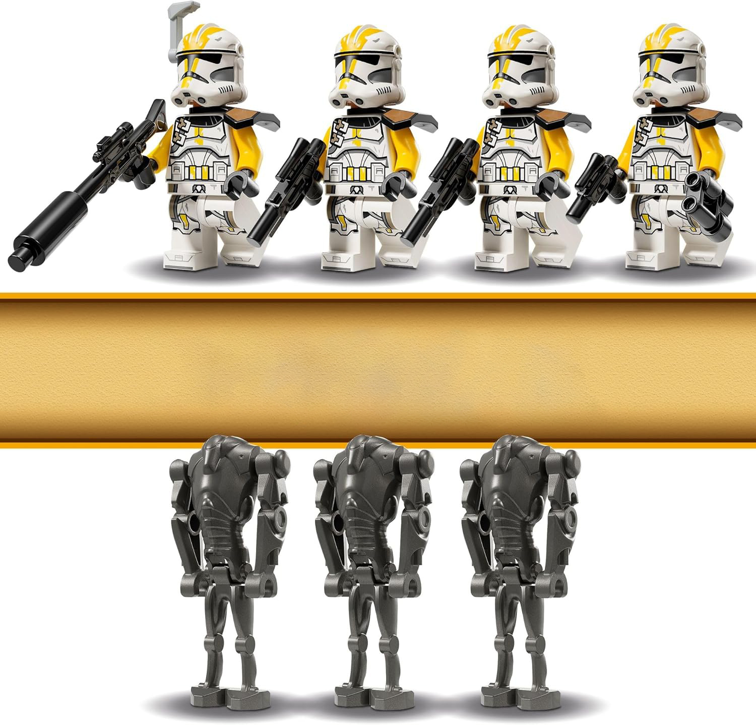 Конструктор LEGO Star Wars Боевой набор клонов 258 дет. - фото 4