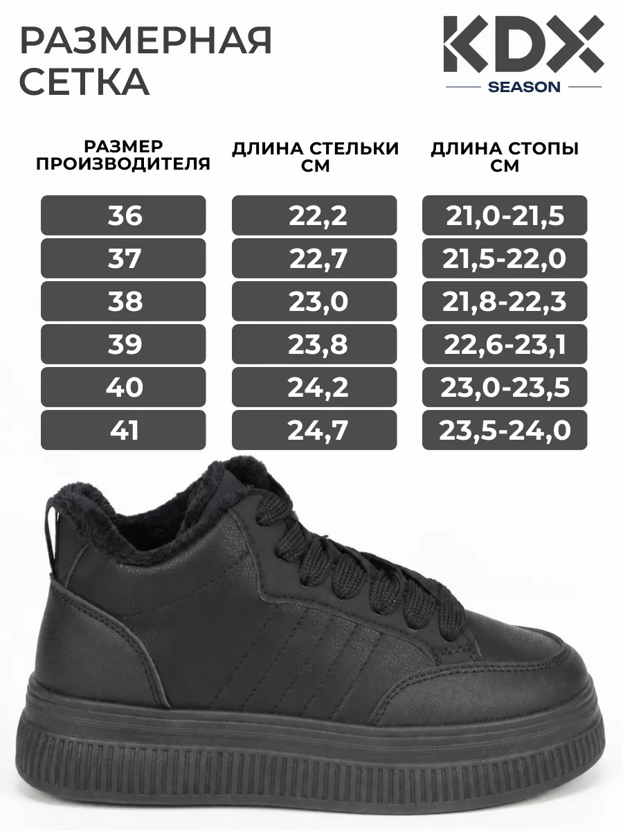 Кроссовки KDX TPW-02 black - фото 4