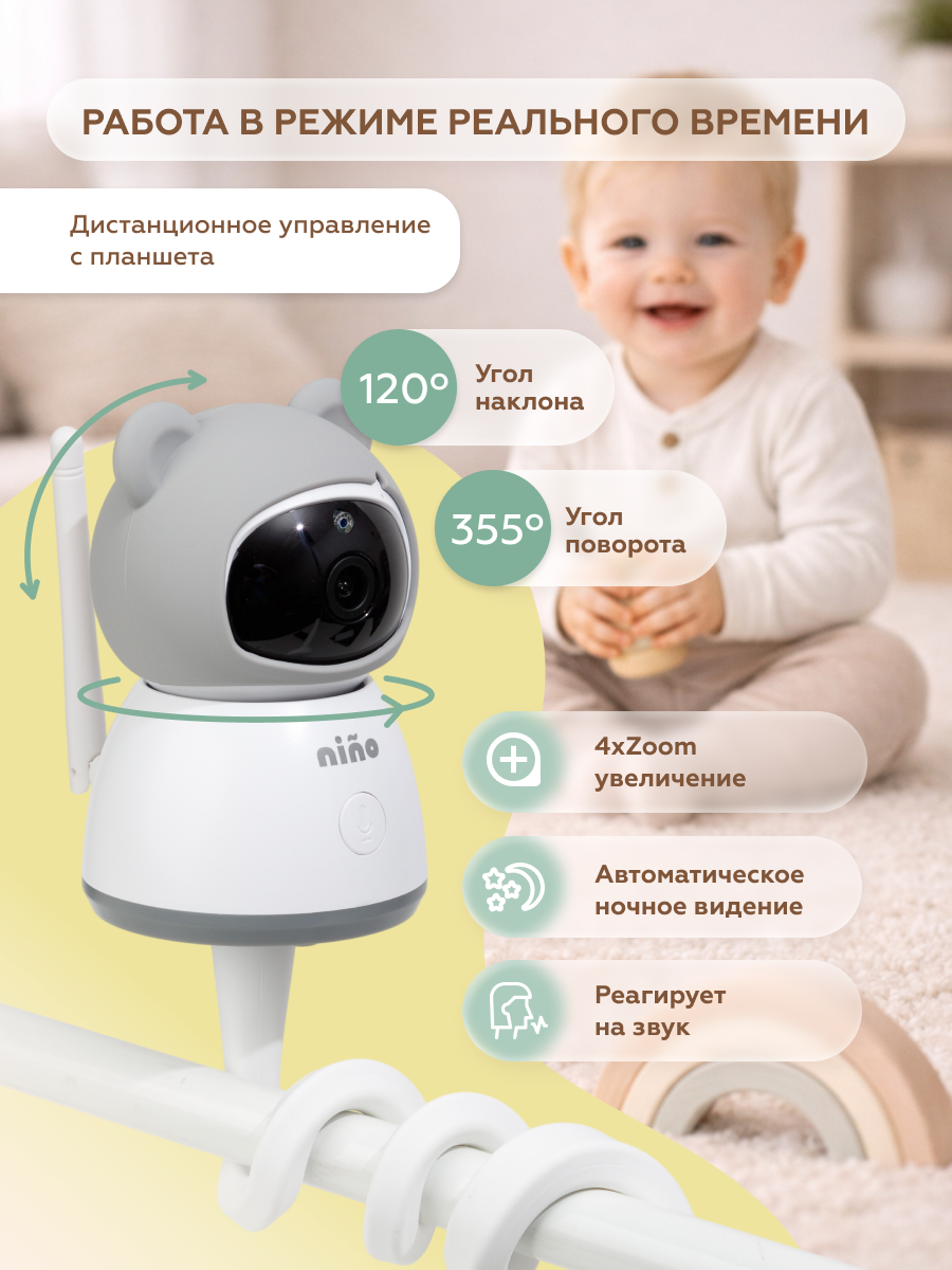 Видеоняня nino SM530Q - фото 8