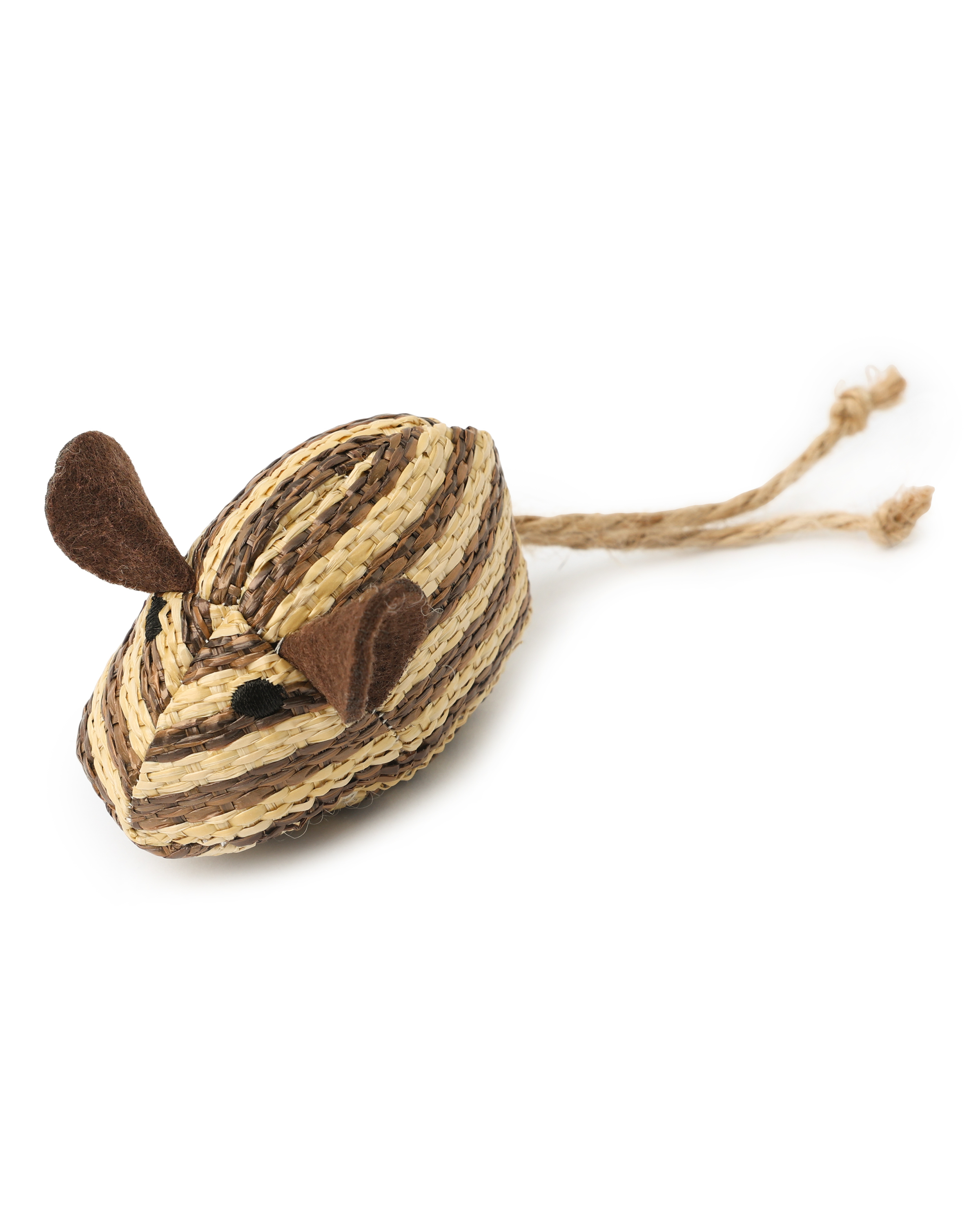 Игрушка для кошек Barbaks Мышка полёвка с кошачьей мятой 16см - фото 1