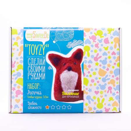 Набор для творчества TOYZY валяние