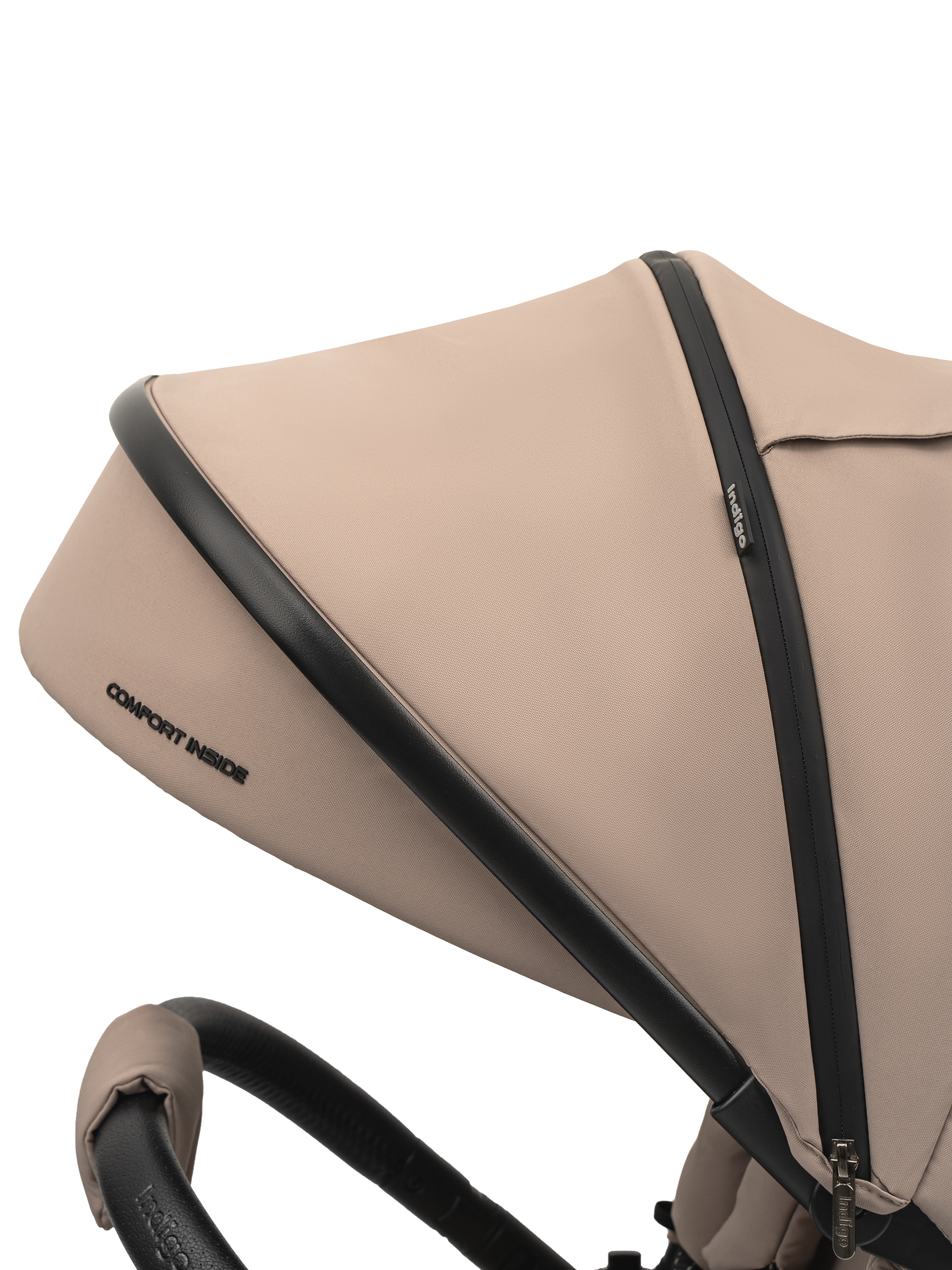 Коляска 2в1 Indigo Solar бежевый - фото 19