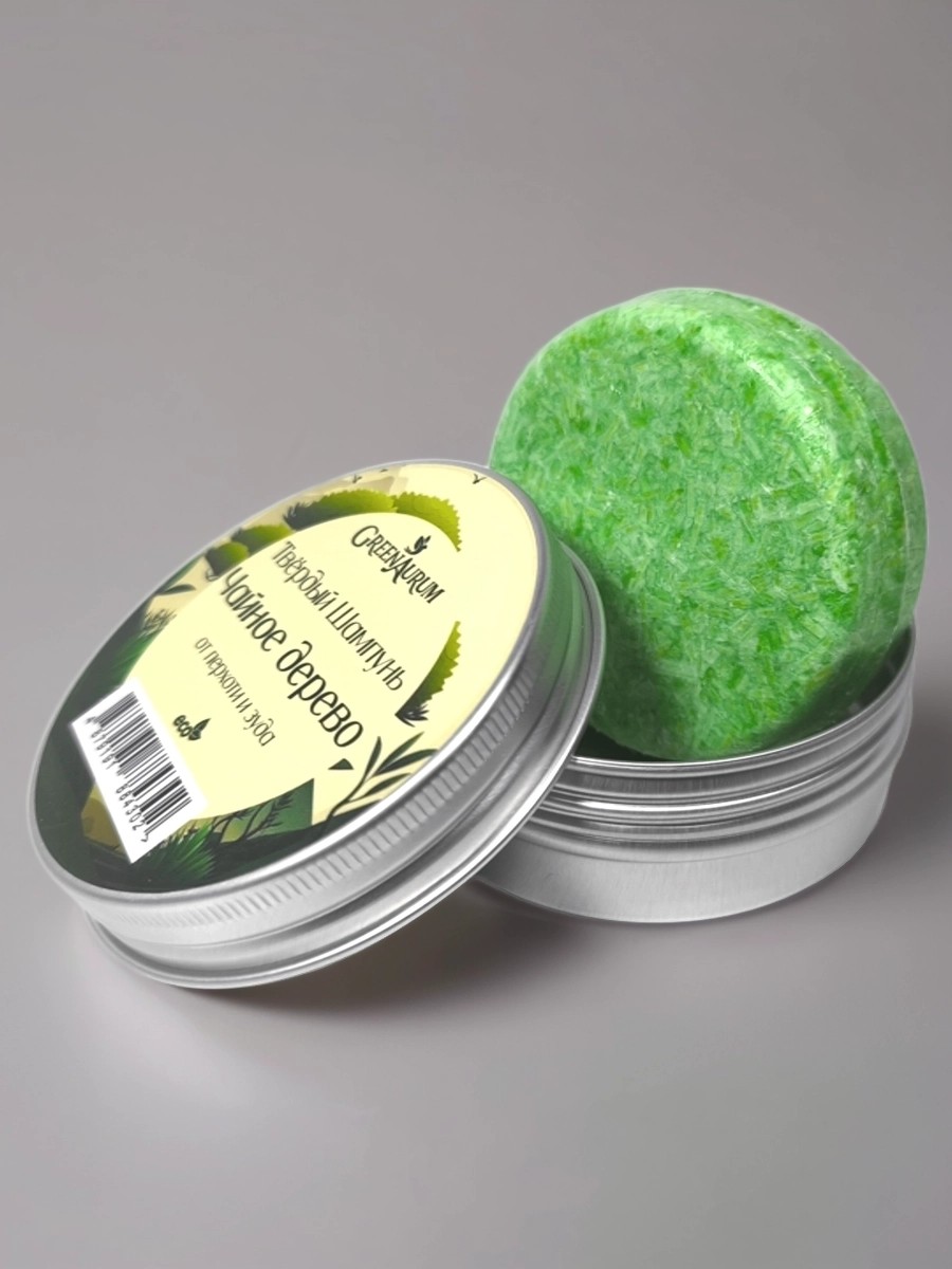 Шампунь GREENAURUM Чайное дерево 60 мл - фото 8