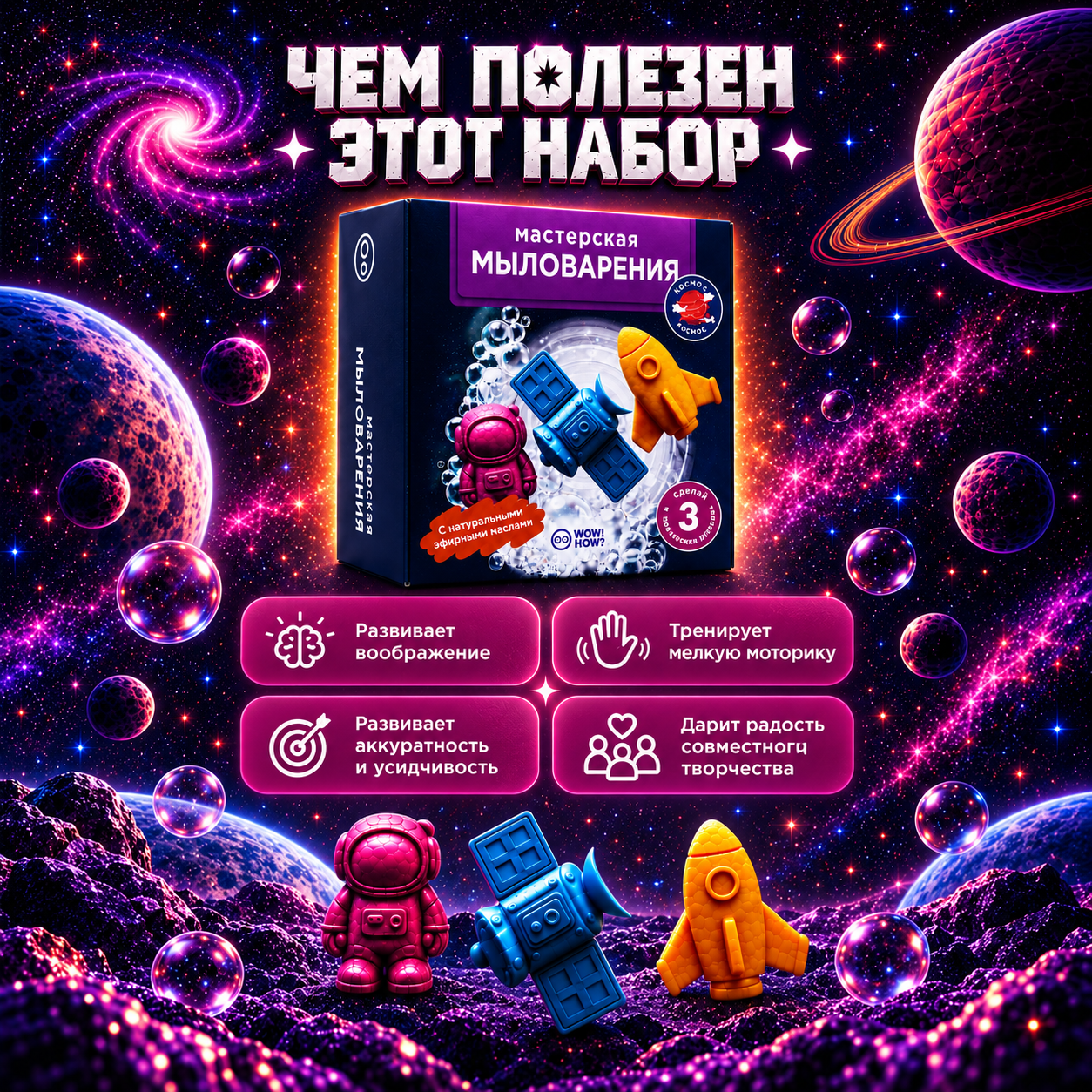 Мыло Lite: космос - фото 3