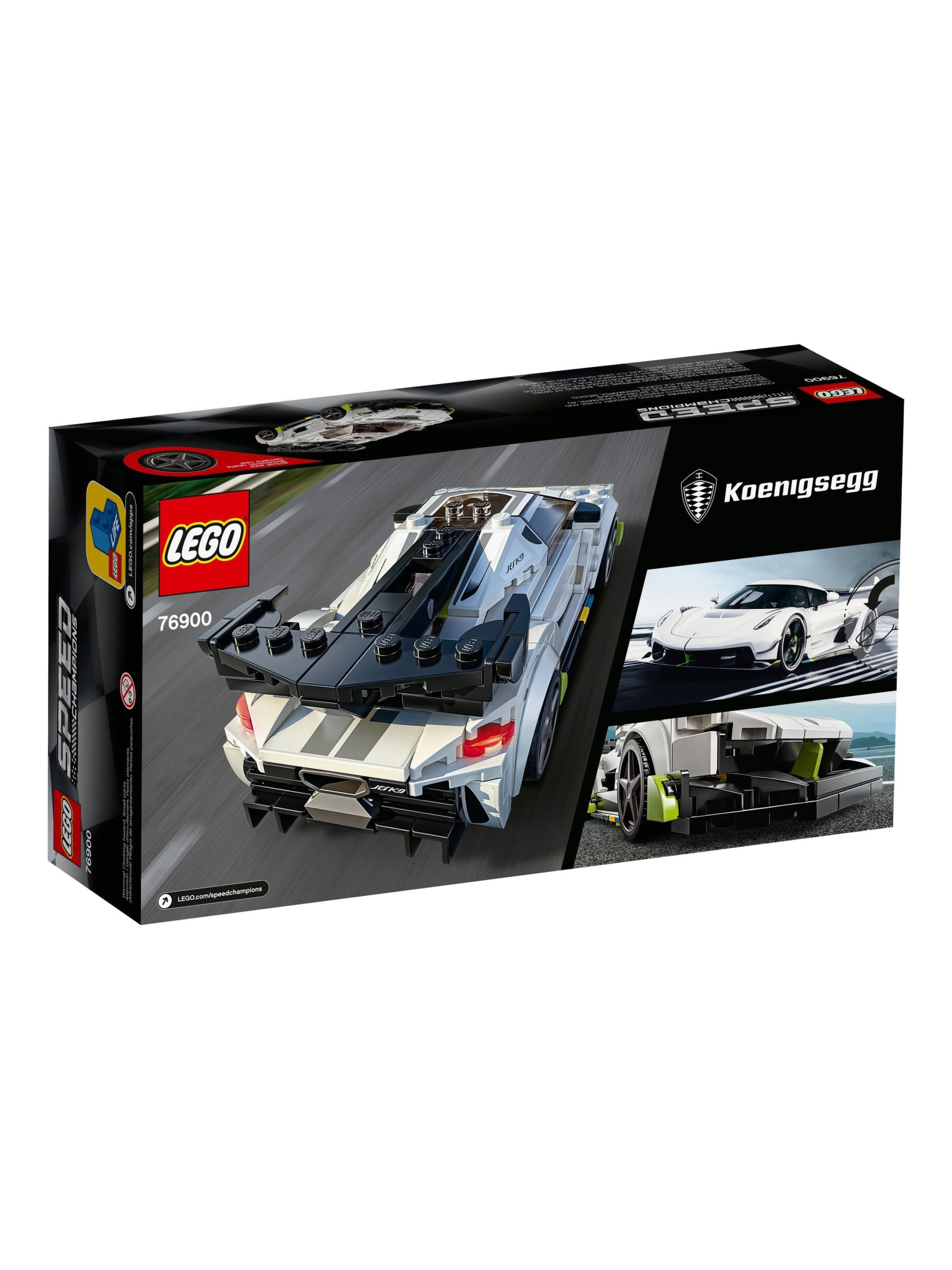 Конструктор LEGO Speed Champions Koenigsegg Jesko 280 дет. - фото 5