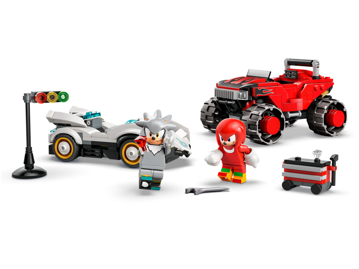 Конструктор LEGO Sonic the Hedgehog Автомобиль Сильвера 378 дет. - фото 5