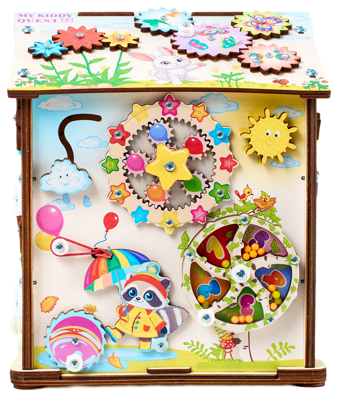 Игрушка MyKiddyQuest бизиборд - фото 9