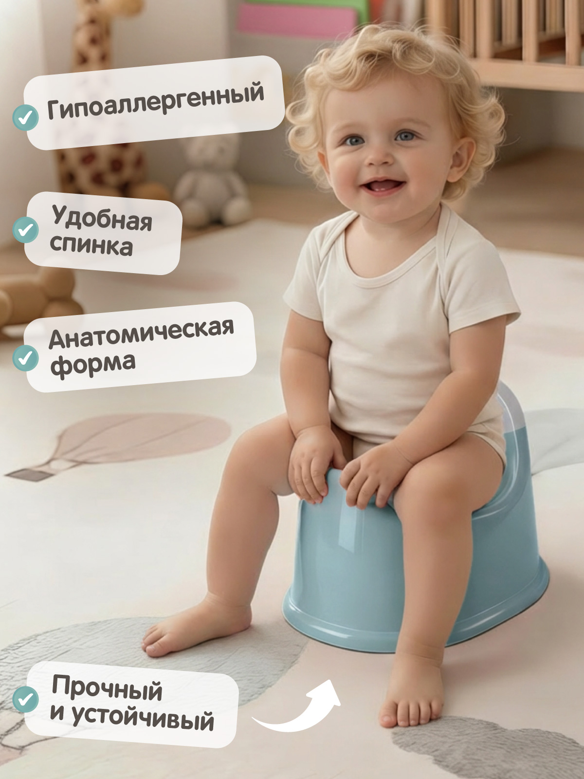 Горшок Компания Друзей серо-зеленый зеленый - фото 2