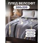 Покрывало Happy Family Паплезия велсофт 200 x 220 см