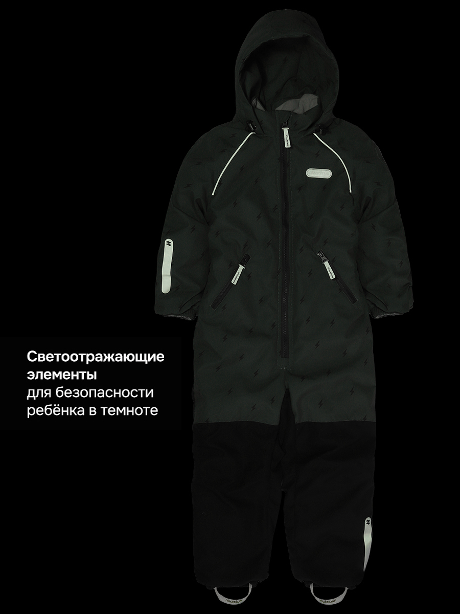 Комбинезон NIKASTYLE 8м0726 хаки/черный - фото 11