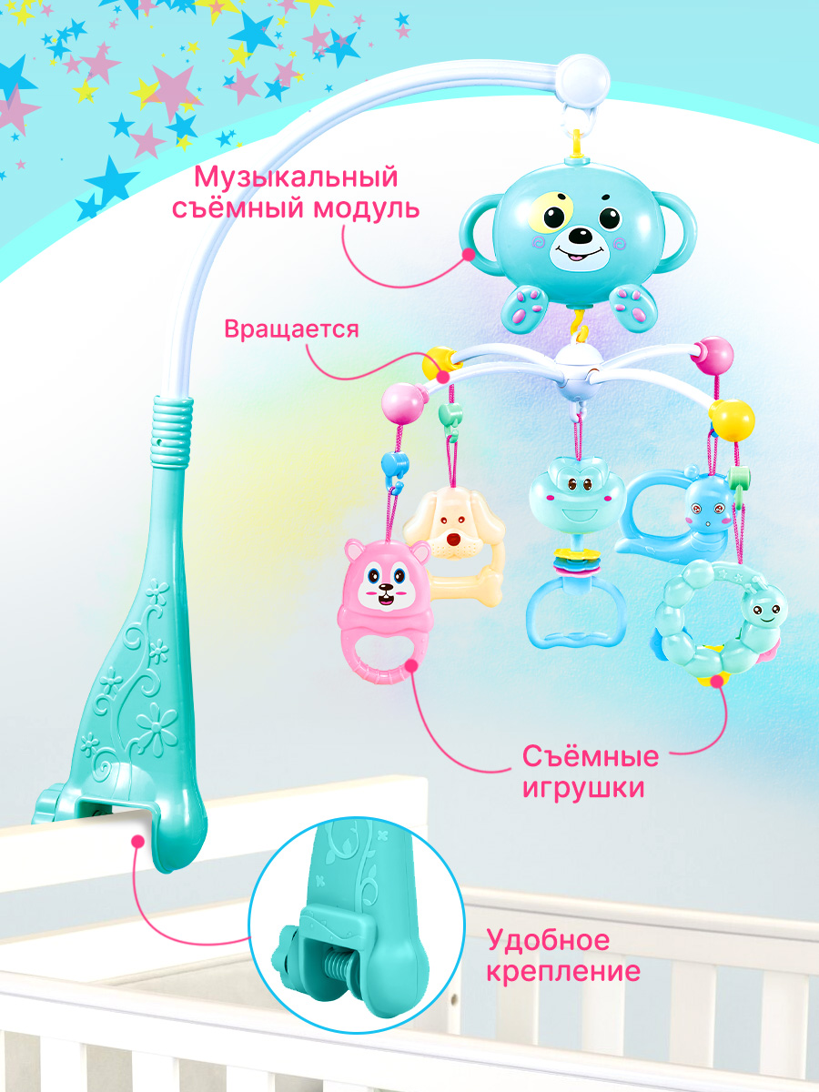 Мобиль Mioshi Лесные друзья - фото 2