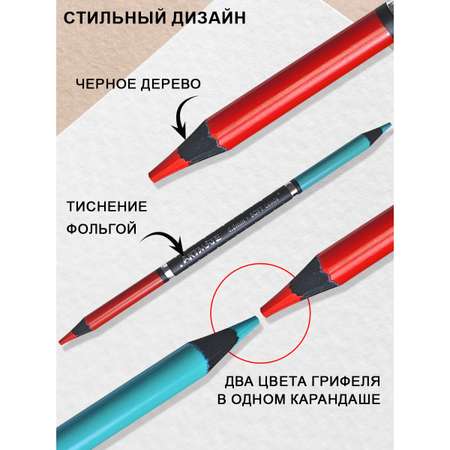 Карандаши цветные ACMELIAE 12 шт.