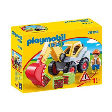Конструктор Playmobil Экскаватор сборная игровая модель