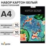 Цветной картон Calligrata 20 лист.
