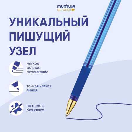 Ручка шариковая Munhwa 12 шт.